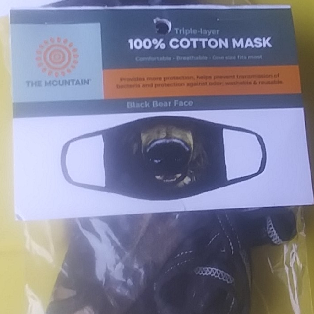 Blk Bear Animal mask
